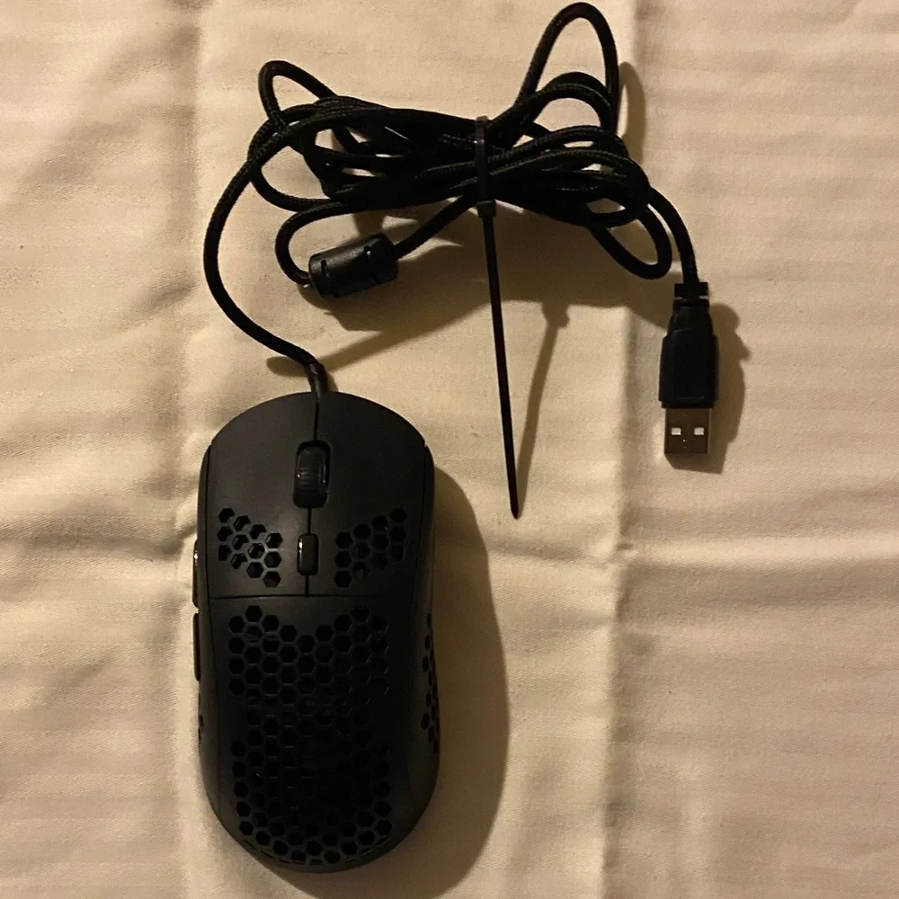 Black Wired Gaming Mouse